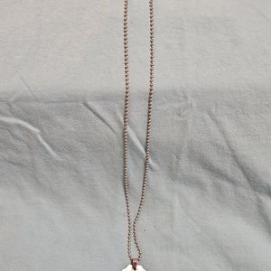 Necklace shield and cross